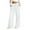 White, variant on cocolona Womens Wide Leg Jeans Fashion Casual Loose Elastic Waist Drawstring Denim Pants with Pockets
