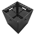 thumbnail image 2 of 50 Gallon Burn Barrel for Outside - Heavy Duty Burn Cage Incinerator for Paper, Leaf, Yard Waste & Trash with Low Smoke Design, Fire Pit & Steel Drum Burn Box, 2 of 11
