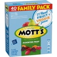 thumbnail image 6 of Mott's Fruit Flavored Snacks, Assorted Fruit, Gluten Free Snack, Family Pack, 40 Count, 32 oz, 6 of 17