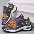 thumbnail image 4 of Air Cushion Walking Shoes, Running Shoes for Women Men Athletic Walking Sneakers,Fall Leaf Shoes,Halloween Shoes for Hiking Walking Sports Travel Jogging Shoes, Black US-10/EU-44, 4 of 9