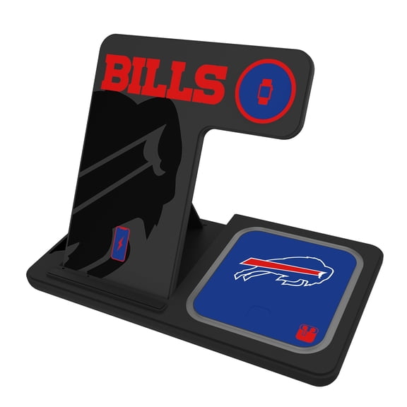 Keyscaper Buffalo Bills 3-In-1 Wireless Charger