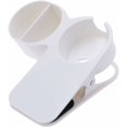 thumbnail image 1 of Soporte de vaso con clip lateral para oficina en casa (blanco) -, 1 of 2