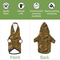 thumbnail image 6 of Haiem Autumn Leaves Owl Squirrel for Winter Dog Hoodie Sweatshirts with Pockets Warm Dog Clothes for Small Dogs Chihuahua-Small, 6 of 7