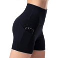 thumbnail image 1 of 2026 Women's breathable high waist yoga shorts, 1 of 2