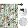thumbnail image 4 of Blackout Kids Curtains,Maltese Dog and Flower Floral Childrens Insulated Curtains Set Of 2,Bedroom Essentials,Toddler Room Decor 42x84in(106x213cm), 4 of 4