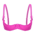 thumbnail image 3 of Sujetador de encaje con aro push-up para mujer, lencería con relleno de esponja, ropa interior, copas abiertas, pezones expuestos, sujetador Sexy erótico, 1/2 Copa, 3 of 5