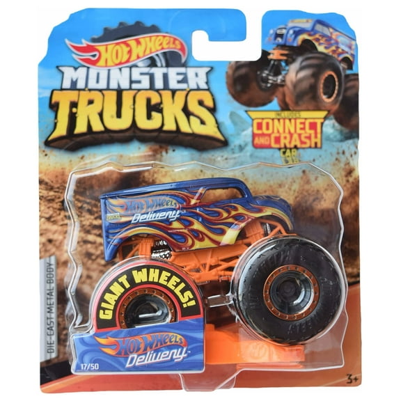 Hot Wheels Monster Trucks Hot Wheels Delivery, Connect and Crash Car 17/50
