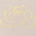 thumbnail image 4 of Embroidery Linen Cushion Thickened Round Straw Yoga Mat for Home Balcony Seating, 4 of 8