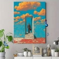 thumbnail image 4 of Rene Magritte The Art of Living Canvas Print, Surrealism Famous Artwork, Modern Living Room Wall Decor, 4 of 8