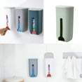 thumbnail image 4 of tredstone Wall Mounted Garbage Bags Storage Box Home Kitchen Plastic Pouch Case Space Saving Organizer, 4 of 6