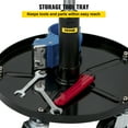 thumbnail image 3 of KFFKFF Rolling Garage Stool 300/400LBS Adjustable Swivel Work Shop Seat with Casters, 3 of 9