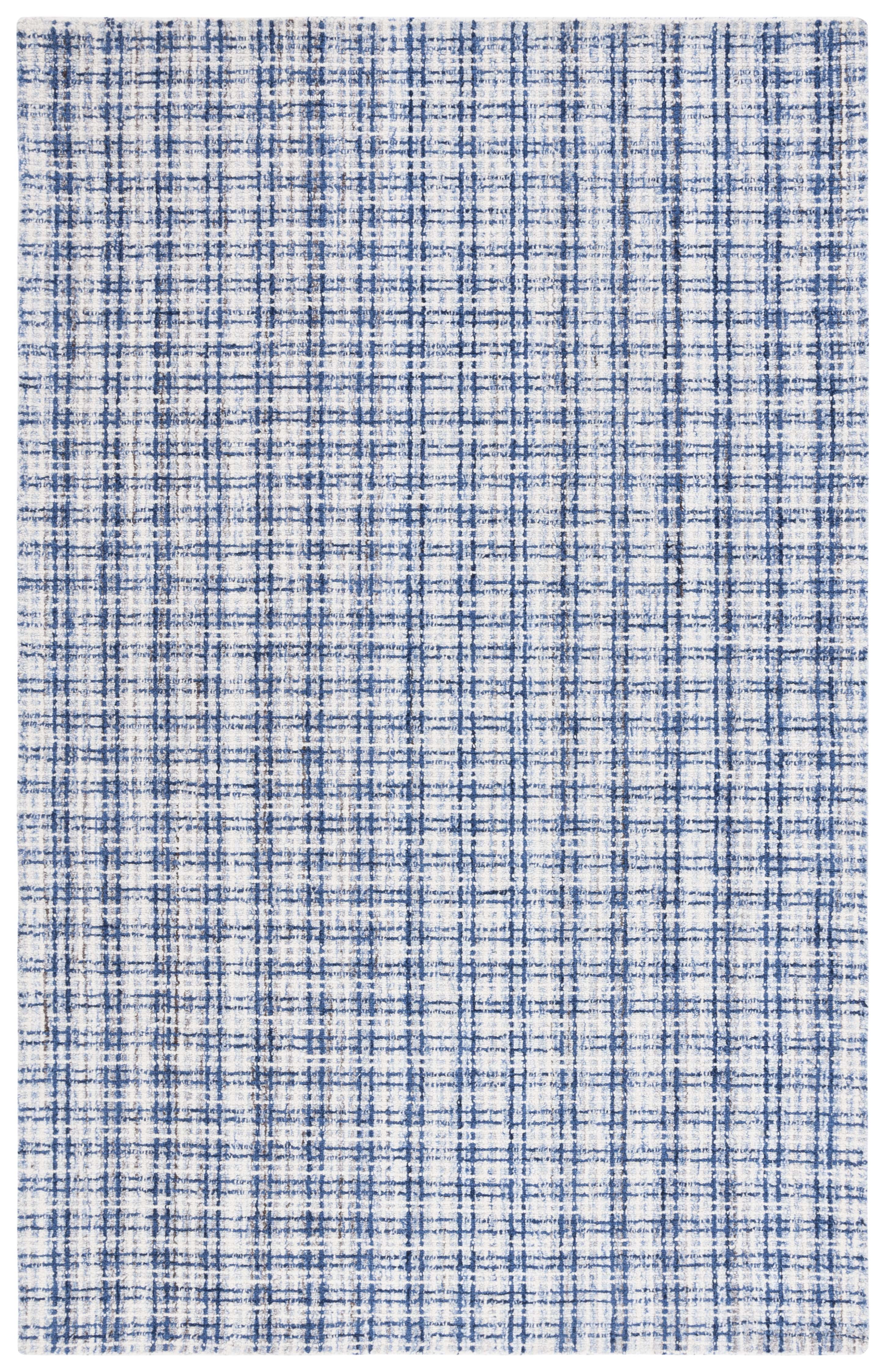 SAFAVIEH Abstract Kent Trellis Area Rug, Blue/Ivory, 5' x 8'