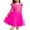 Hot Pink, variant on Arshiner Girl Dress Toddler Tutu Velvet Tulle Long Sleeve Special Occasion Dresses