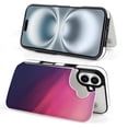 thumbnail image 4 of Compatible with iPhone 11 12 13 mini 14 15 16 Pro Max Plus Wallet Case with Card Holder, PU Leather Kickstand Card Slots Case ( Gradient Fade, iPhone 16 Plus), 4 of 7