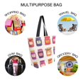 thumbnail image 7 of FORMRS Womens Canvas Tote Bag with Zipper Inner Pocket Shoulder Handbag, Jam Jars, 7 of 7