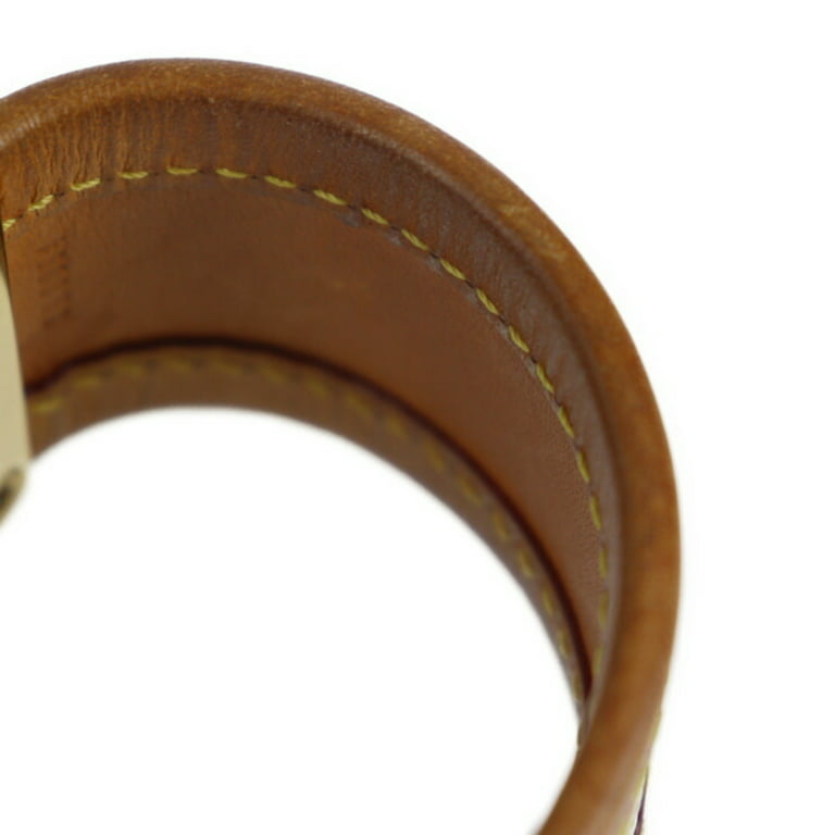 Louis Vuitton - Authenticated Monogram Bracelet - Leather Brown for Women, Very Good Condition