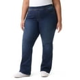 thumbnail image 2 of Gloria Vanderbilt Swan Series Women's Plus Pull On Bootcut Jeans, Sizes 16W-24W, 2 of 5