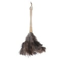 thumbnail image 1 of Oubit Ostrich Feather Duster,Feather Duster Light Weight Black Ostrich Feather Duster Mini Duster High-End Performance, 1 of 9