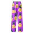 thumbnail image 4 of Pisexur Sweatpants for Men High-end Fabric Work Pants for Men,Men Printing Elastic Waist Draw Rope Pocket Full Length Pants Purple,S, 4 of 5
