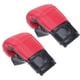 thumbnail image 1 of Guantes de boxeo de PU, manoplas de entrenamiento, protectores de manos para combate de taekwondo y kickboxing (rojos), 1 of 6