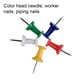 thumbnail image 4 of Pin de mapa decorativo Wosthever de 35 piezas multicolor, 4 of 6