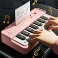 thumbnail image 4 of Pocket Sized Electronic Keyboard Piano, Portable Mini Keyboard for Beginners And Music Learning, Fun Educational Toy with Lightweight Design for Travel And Home Play, 4 of 4