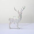 thumbnail image 4 of LHWEN Christmas Tree Deer Ornament Set Hanging Figurines Shatterproof Lightweight Easy to Hang Silver String Decoration for Xmas Tree Elegant Home Decor Present, 4 of 7