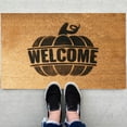 thumbnail image 2 of TIELUTT Door Doormat Halloween Blanket Front Decorations Halloween Home Furry Area Rugs for Living Room Bohemian Blankets and Throws Throws for Couch 5x5 Rug Tug, 2 of 4