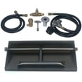 thumbnail image 1 of 32 inch Powder Coated Dual Burner Pan Kit LP, 1 of 2