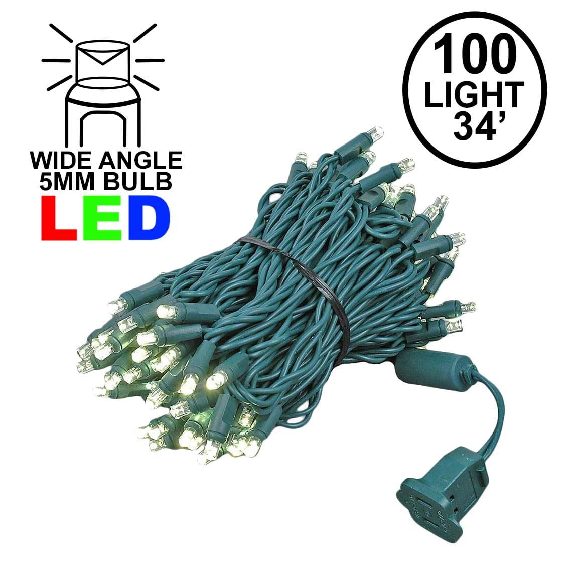 Novelty Lights 100 Light Warm White Led, Mini Camping Lantern String Lights