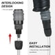 thumbnail image 4 of Conector de tubería de gas aplicable a la atomización del atomizador neumático de mano W101, 4 of 8