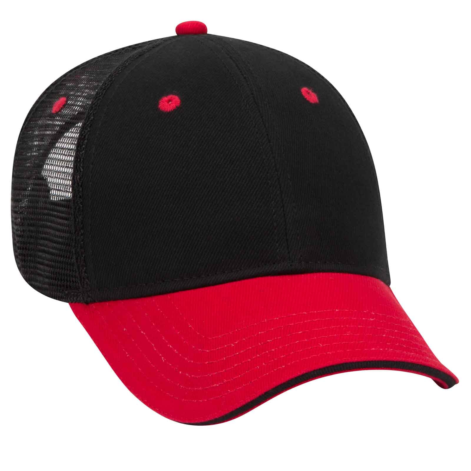 OTTO CAP 6 Panel Low Profile Mesh Back Trucker Hat