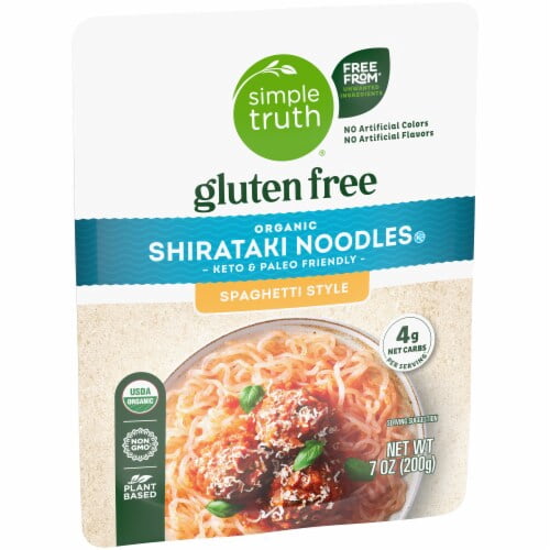 2X - Simple Truth Organic Keto Shirataki Spaghetti Style Noodles 7 oz