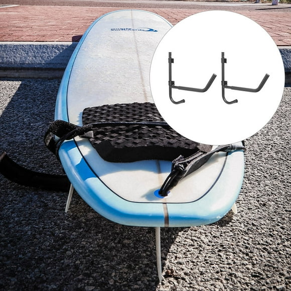 2 Pieces Kayak Rack Foldable Wall Mounted Paddle Canoe Rack Wall Mount Storage Holder Hanger Outdoor Water Sports Organizing Bracket