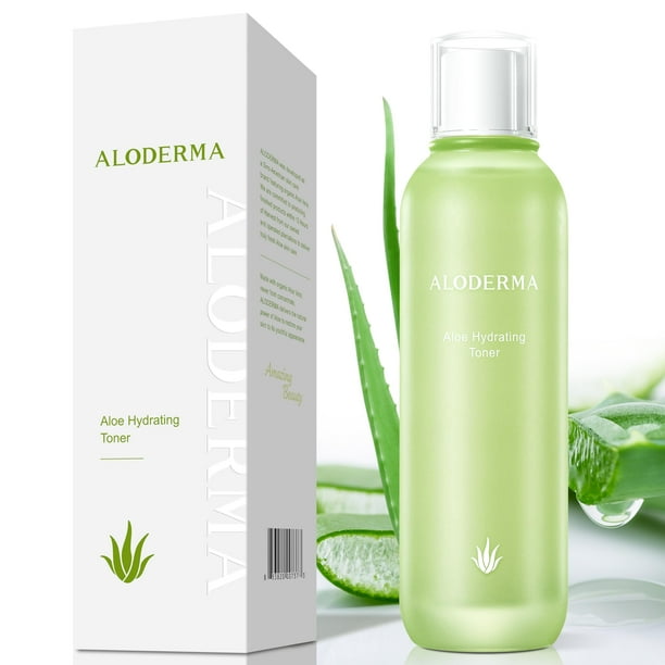 Tónico facial Aloderma Aloe Hidratante con 91% de aloe orgánico 125 ml