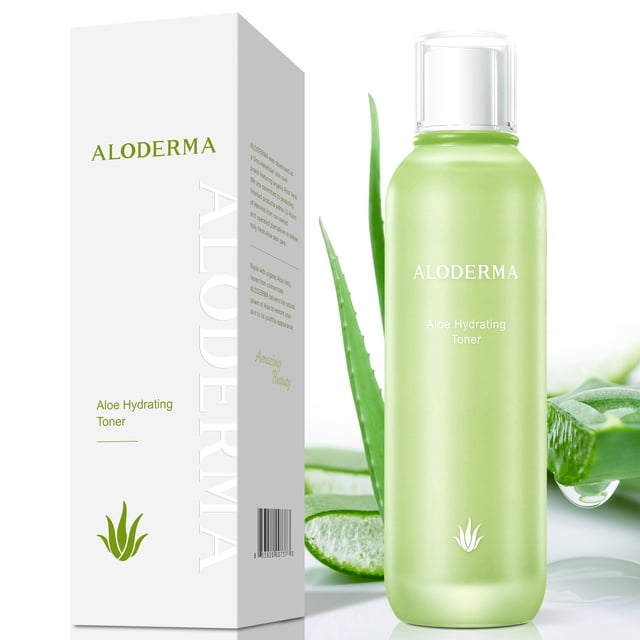 Tónico facial Aloderma Aloe Hidratante con 91% de aloe orgánico 125 ml
