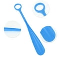 thumbnail image 3 of Unique Bargains 1 Pc Big Ring Hangable Shoe Horn for Shoe 11.61"x1.65" Blue, 3 of 6