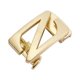 thumbnail image 2 of Hebilla de trinquete automática para hombre, hebilla de cinturón, cabeza de cinturón para cinturones de cuero PU Dorado, 2 of 8