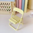 thumbnail image 2 of Cell Phone Stand Plastic: Chair Foldable Mobile Phone Holder Phone Desktop Stand, 2 of 5