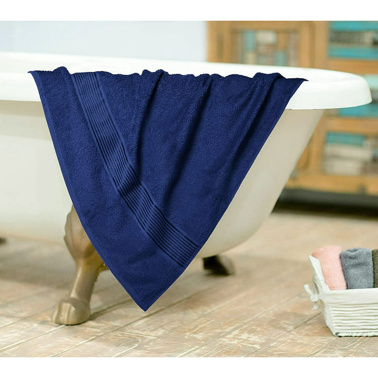 Home Decorators Collection Turkish Cotton Ultra Soft Aqua Blue Hand Towel