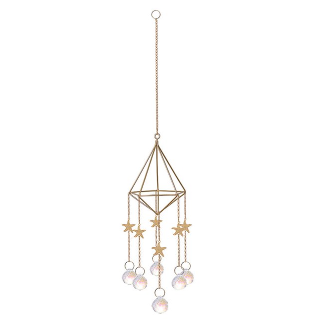 Atrapasueños de cristal, adorno de bola de prisma, colgante, fabricante de arcoíris, ventana, habitación, decoración de boda