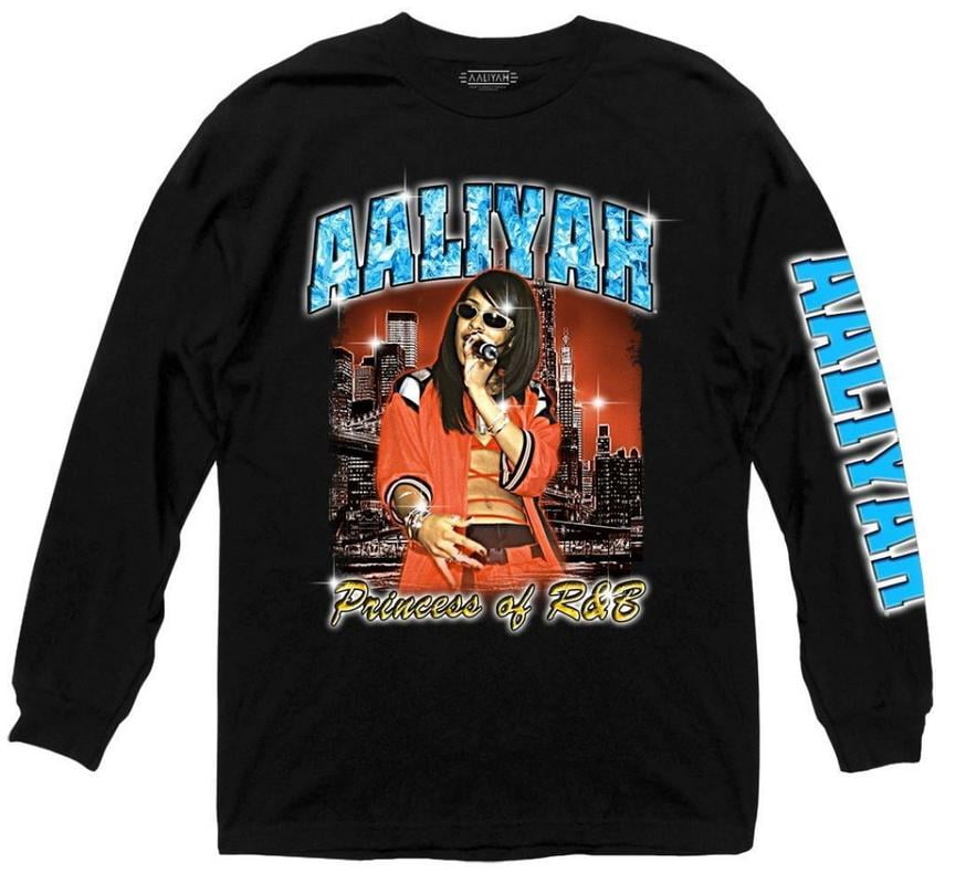 Cotton Long Sleeve Crew T-Shirt Black 
