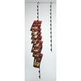 thumbnail image 3 of HUBERT Hanging Potato Chip Rack with 12 Clips, Espresso Metal - 31"L, 3 of 3