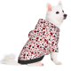 thumbnail image 2 of Fotbe Ladybugs 2 Sudadera con Estampado para Perros Pequeños – Suéter con Capucha para Mascotas, Tela Suave de Forro Polar con Bolsillo-X-Large, 2 of 7