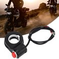 thumbnail image 1 of Botón de control del interruptor de bocina instalación simple y confiable Botones de bocina de motocicleta de 22 mm/087 pulgadas para moto de cross para scooter ANGGREK Otros, 1 of 8