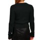 thumbnail image 3 of Gibobby SuéTer Para Invierno Mujer de punto elegante de color sólido para mujer, de manga larga con cuello redondo, ajustado(Negro,XG), 3 of 6