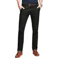 thumbnail image 1 of Pantalon Décontracté Homme Slim Fuselé devant Plat Vert Armée 30, 1 of 1