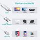 thumbnail image 5 of Adaptador de cable Lightning a HDMI compatible con iPhone iPad a TV, 6.5 pies Apple Mfi certificado Lightning Digital AV adaptador 1080P Hdtv conector cable para iPhone iPad iPod a monitor de proyecto Namotu CZDZ-ST40, 5 of 7