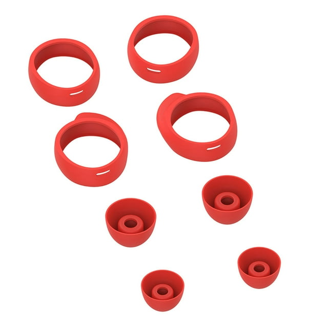 Baohd 8 Pcs/set Étui de Protection en Silicone Kit Décoratif pour Écouteurs Bluetooth Samsung Galaxy Buds