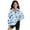 Blue Floral, variant on Xoenoiee Hunting Camo Forest Print Girls Half Zip Sweatshirt Oversized Fleece Pullover Long Sleeve Casual Soft Comfy Tops for Teen Girls Fall Winter Clothes, 9-10 Years
